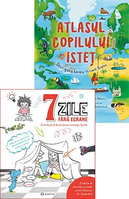 7 zile fără ecrane + Atlasul copilului isteț