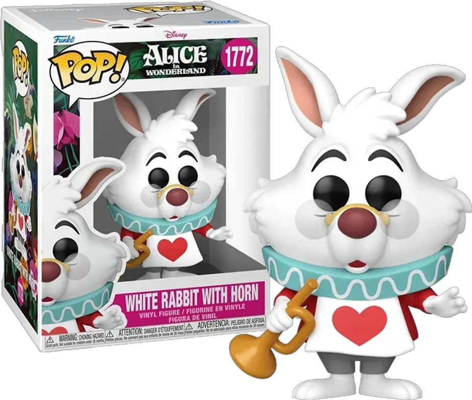 Figurina Funko POP White Rabbit – Iepurele Alb din Alice în Țara Minunilor