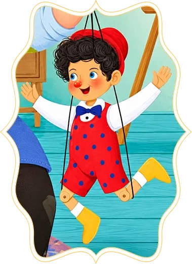 Pinocchio, ilustrație din carte