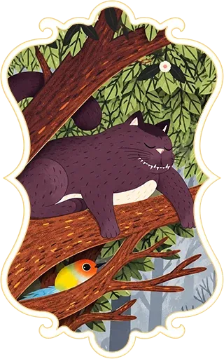Pisica de Cheshire, ilustrație din carte