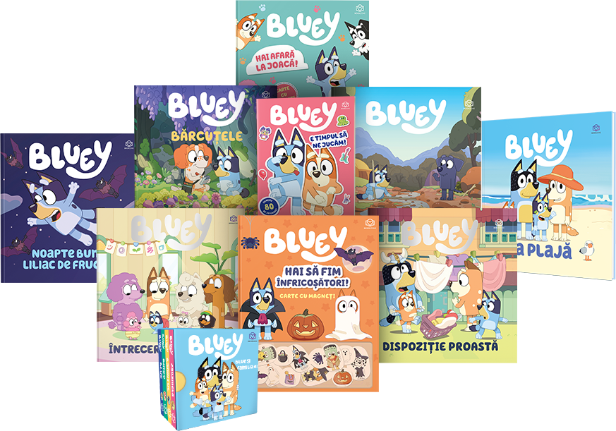 Bluey si prietenii - Mica biblioteca