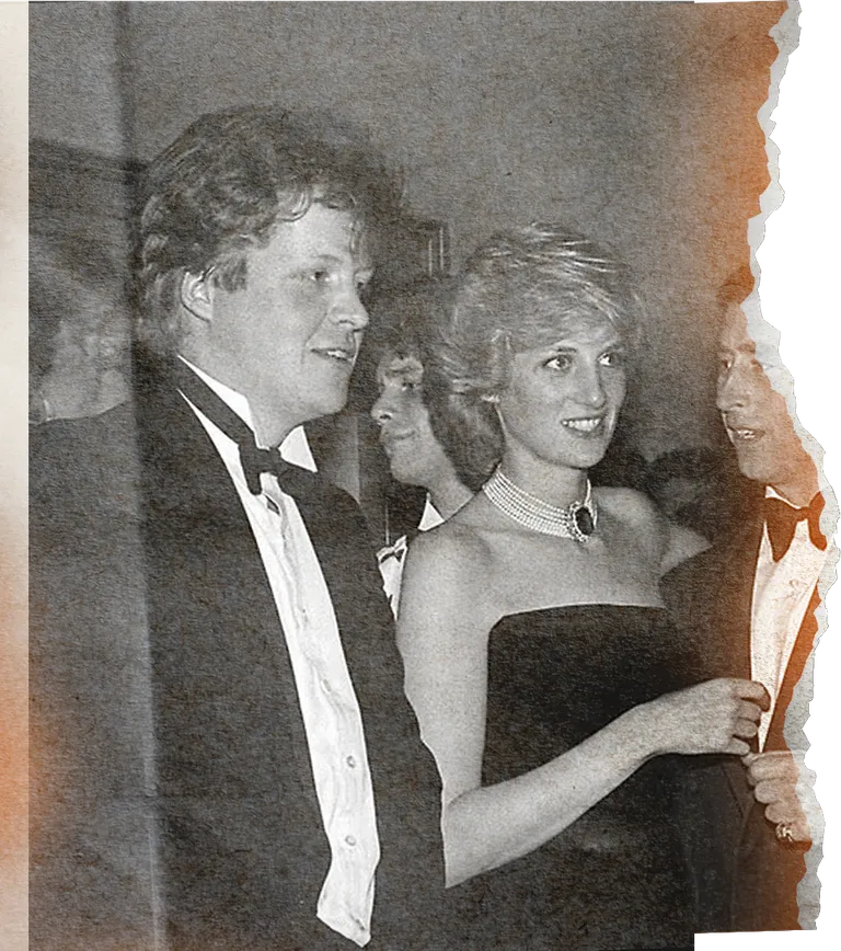 Charles Spencer și Diana, fotografie de arhivă