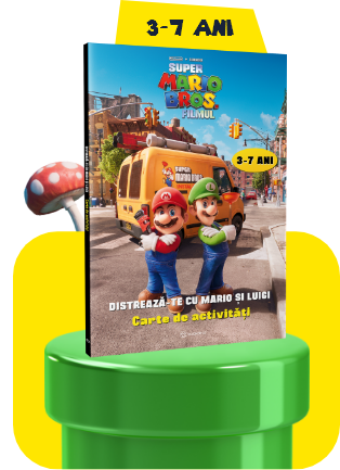 Distrează-te cu Mario și Luigi. Carte de activități