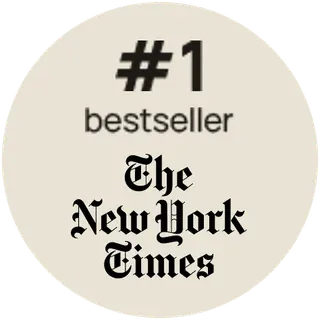 #1 bestseller – The New York Times