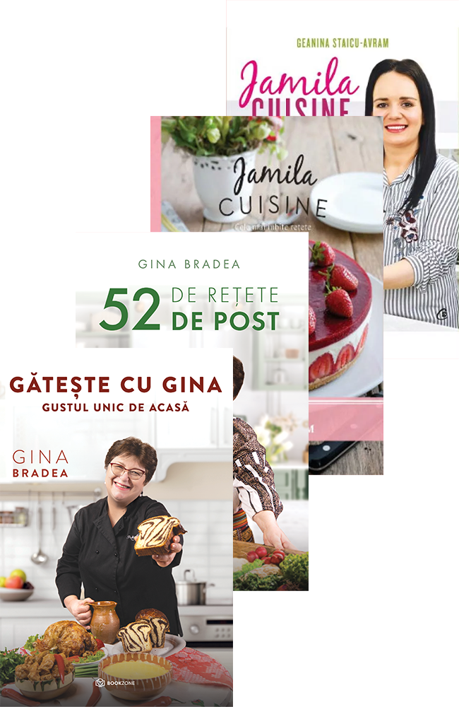 Pachet Gina Bradea + Pachet În bucătărie cu Jamila Cuisine