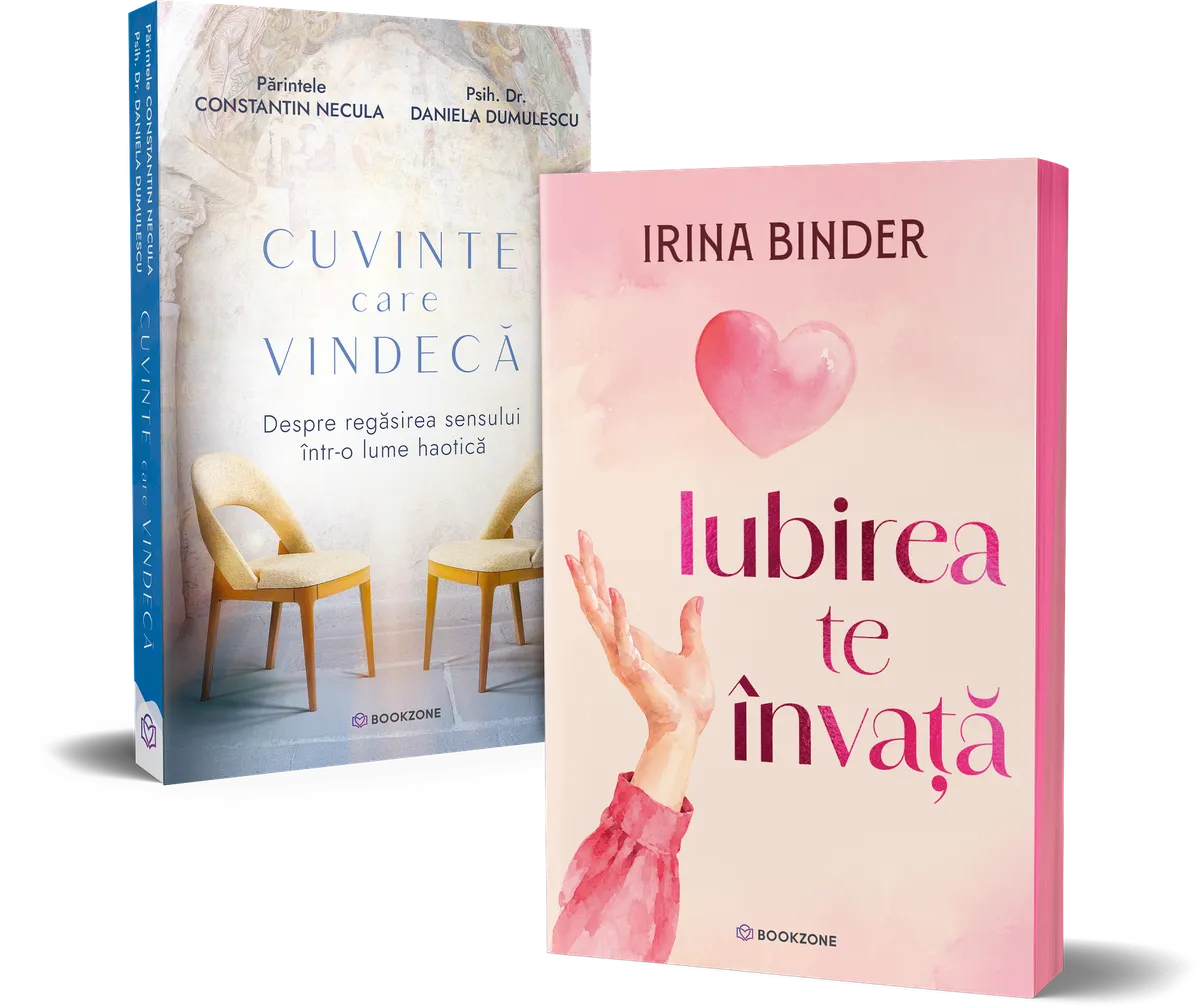 Cărțile Cuvinte care vindecă și Iubirea te învață