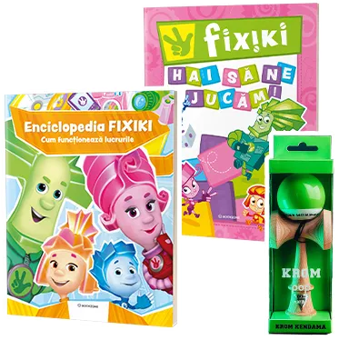 Pachet Fixiki si Arta Stapanirii Kendama