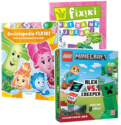 Pachet Fixiki si Lego. Cubul si Surubul