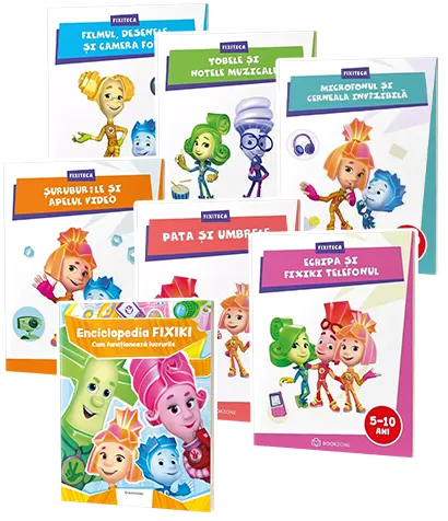 Pachet Fixiki. Marea aventura a inventiilor