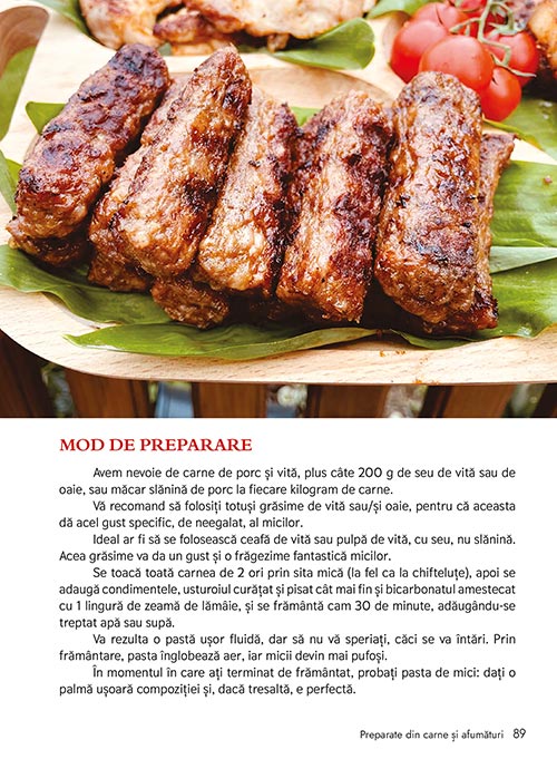 Preparate din carne și afumături