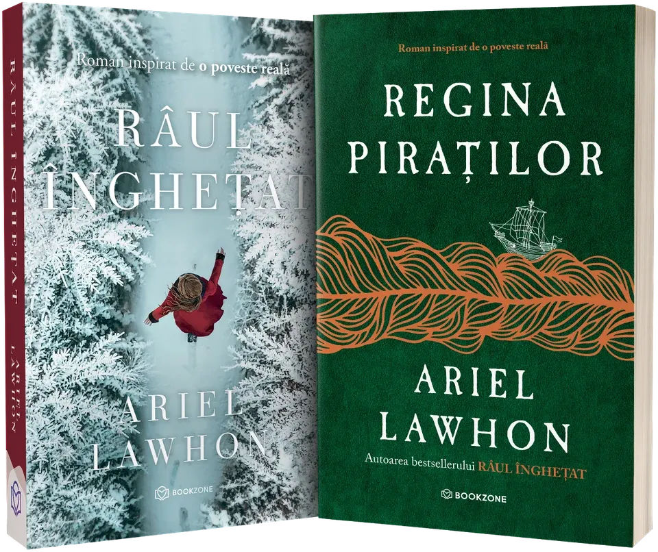 Cărțile Râul înghețat și Regina piraților de Ariel Lawhon