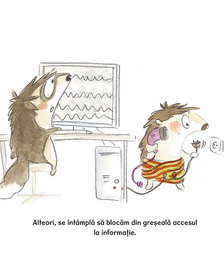 Internetul e ca o baltă