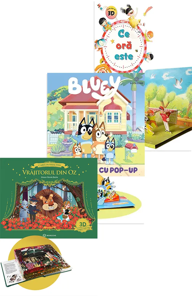 Pachet Biblioteca POP-UP a copilariei